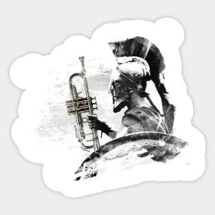 Trumpet Warrior Sticker